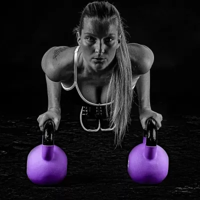 Kettlebell činka MOVIT® - 24 kg