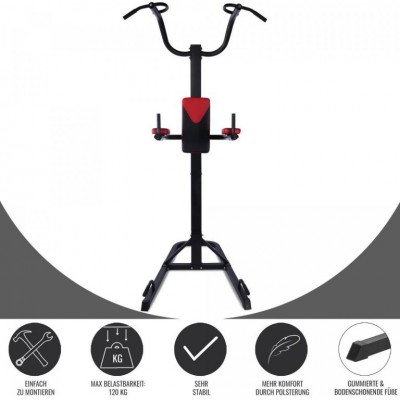 Gorilla Sports Multifunkčná pull-up stanica, 120 x 235 cm