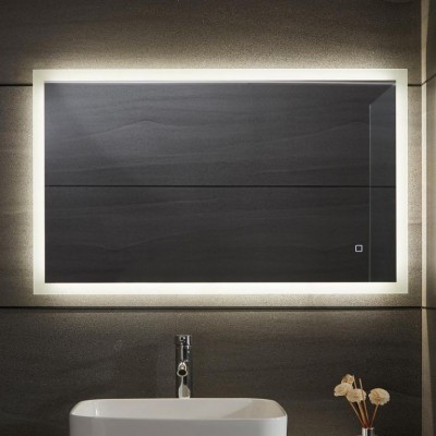 Aquamarin Kúpeľňové LED zrkadlo - 80 x 60 cm