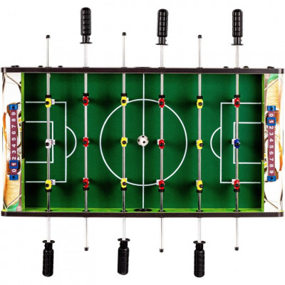 Mini stolný futbal s nožičkami, 70 x 37 x 25 cm, potlač