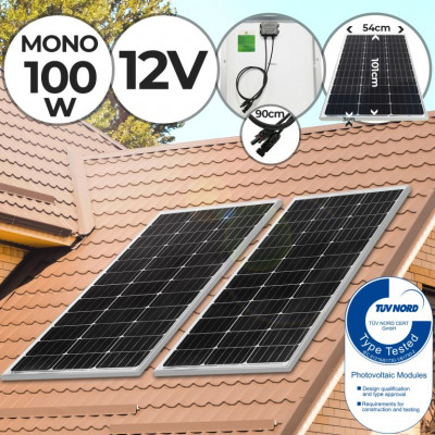 YANGTZE SOLAR Fotovoltaický panel 100 W, 74 cm