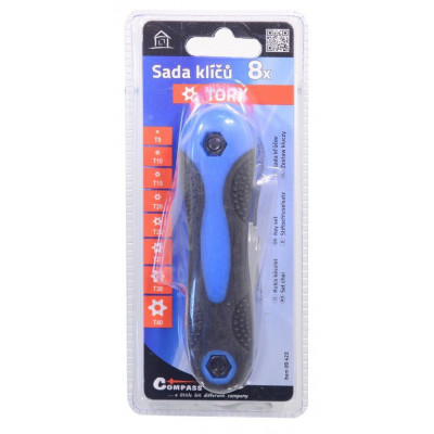 TORX T9-T40 - sada 8 ks