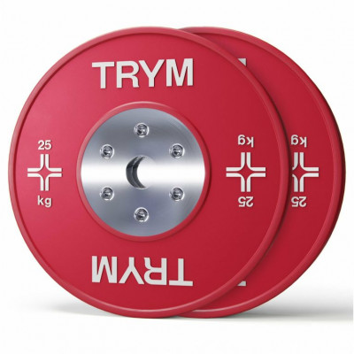 TRYM Závodný Bumper kotúč, 2 x 25 kg