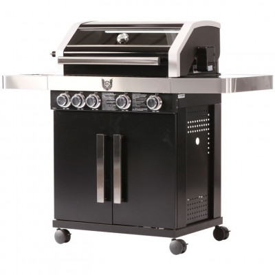 MAXXUS Plynový gril BBQ Chief 9.0, čierny