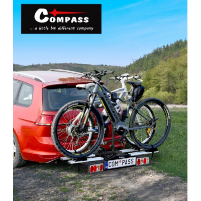 Compass nosič bicyklov na ťažné zariadenie E-bike, TÜV