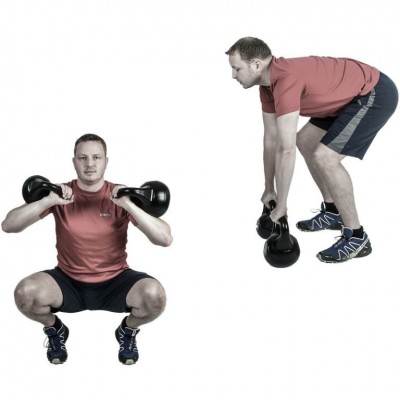 Kettlebell činka 3 kg MOVIT